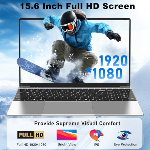 MITUNTUN 15.6 Inch Laptop Core M3-6Y30 1920x1080 256GB SSD 16GB RAM Ultra-Portable