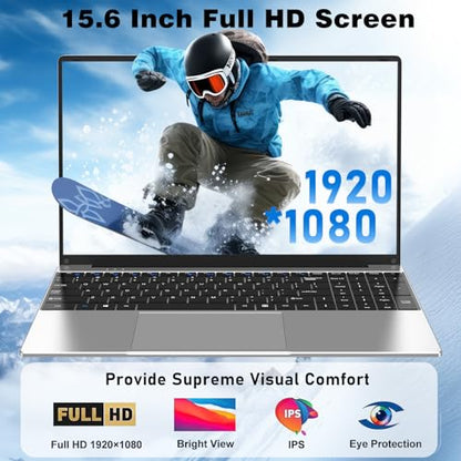 MITUNTUN 15.6 Inch Laptop Core M3-6Y30 1920x1080 256GB SSD 16GB RAM Ultra-Portable