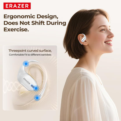 ERAZER 5.04 x 3.74 x 1.93 inches XP18 Translator Device 134 Languages Wireless Earbuds with Bluetooth 6.0