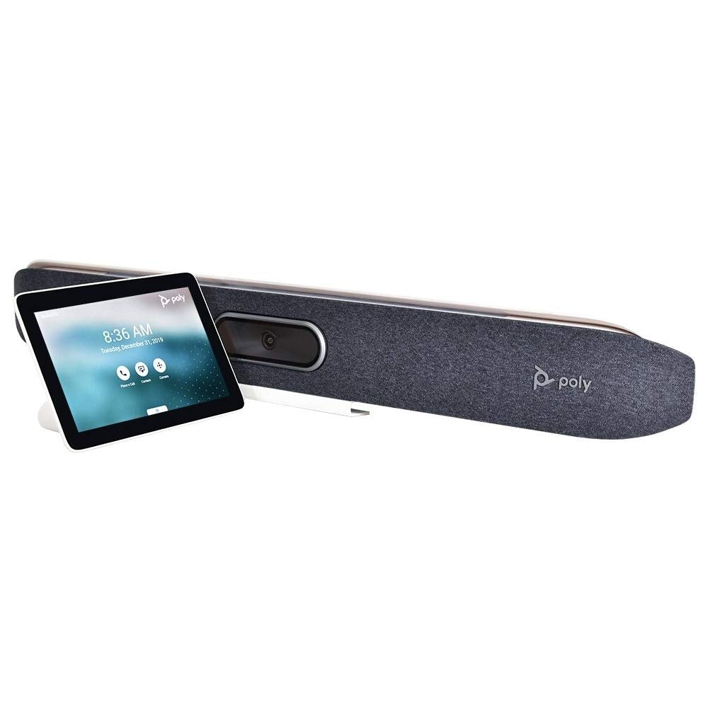 POLY Studio X50 6 Inch Soundbar Tabletop Mount USB 200Watts 2.1 Stereo Video Bar