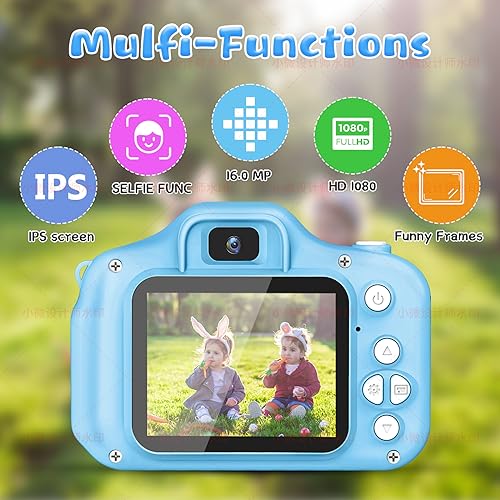 GPOSY Ultracompact Kids Camera Model X2 48 MP 1080p Standard Digital