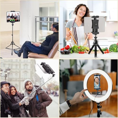 Cenawin Tablet Tripod Adapter d7dc26dd-d5bb-4d92-b490-eb198b806420 Adjustable Holder for 4.7-12.9 Inch Tablets
