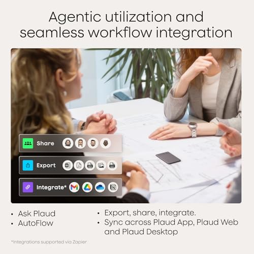 Plaud 0.12" NB-100 64GB AI Voice Recorder