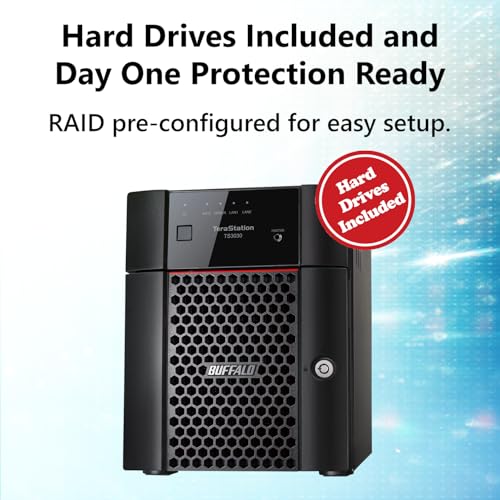 BUFFALO 16TB TS3430D1604S Ethernet NAS Storage
