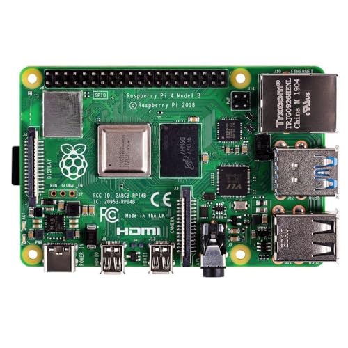 Raspberry Pi 4 Model B 8GB Cortex A72 1.5GHz Wi-Fi Bluetooth USB Ethernet SBC