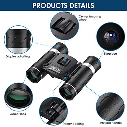 FLYANT 25MM 200X25 Compact Binoculars Waterproof