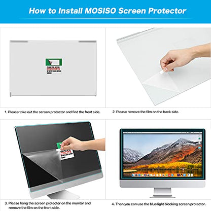 MOSISO 24 Inches MO-23-AntiBlue-SP Blue Light Blocking Screen Protector Film