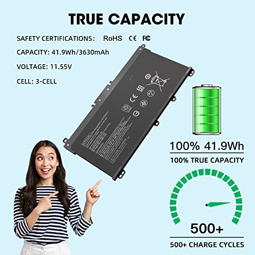 FUTUROSP 3-Cell 3630mAh HT03XL Li-Ion 11.55V Battery