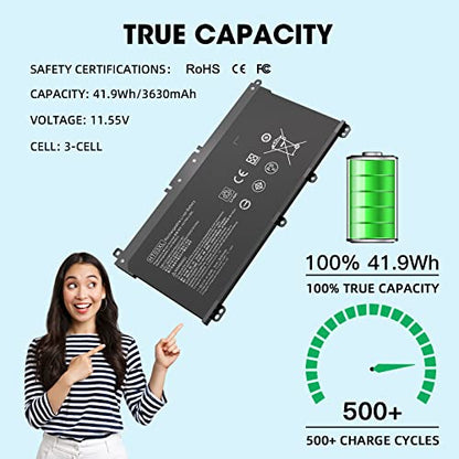 FUTUROSP 3-Cell 3630mAh HT03XL Li-Ion 11.55V Battery