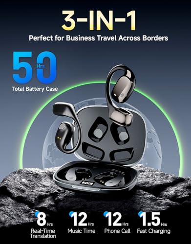 JOYHOOD C35 Translation Earbuds 144 Languages Wireless Bluetooth Dynamic Driver 20Hz-20kHz