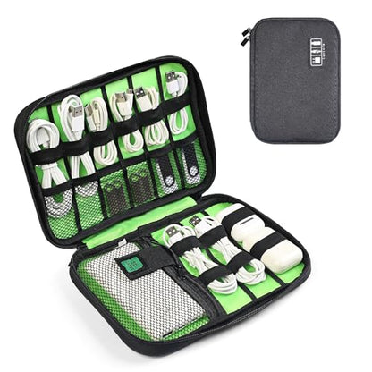 Luxtude Small LT-3-00001 Solid Polyester Cable Organizer Bag