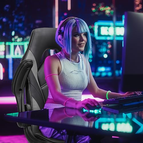 Sweetcrispy Ergonomic PU Leather Chair Model CDHNCJ-3801 Height Adjustable Indoor Office Chair