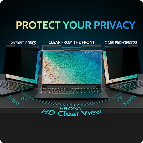 Peslv 14 Inch Magnetic Laptop Privacy Screen pes-cxfk14 16:9 Anti-Glare Filter