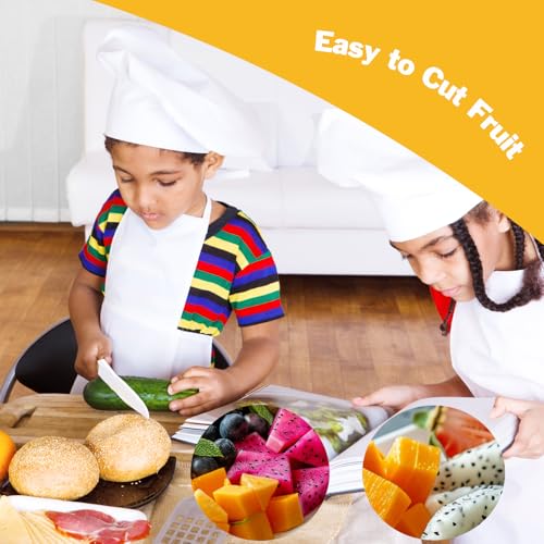 Hartya 6-Piece K-2 Kids' Kitchen Knife Set, Learning Knife Skills