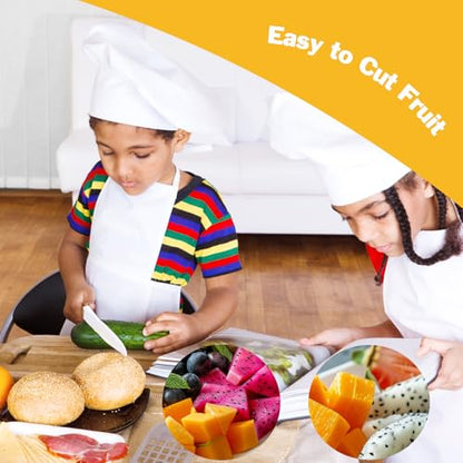 Hartya 6-Piece K-2 Kids' Kitchen Knife Set, Learning Knife Skills