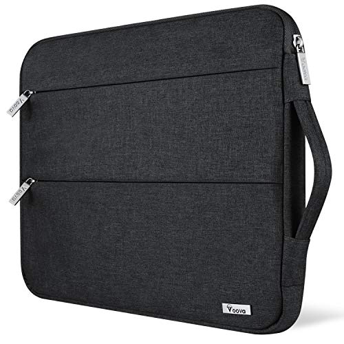 Voova 15.6-Inch Laptop Sleeve Case Compatible with MacBook Pro 16 M1/M2/M3/M4 Max 2019-2025 Model v-laptop-sleeve-handheld-15.6-black