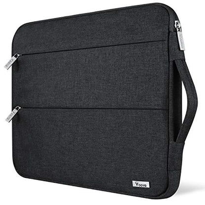 Voova 15.6-Inch Laptop Sleeve Case Compatible with MacBook Pro 16 M1/M2/M3/M4 Max 2019-2025 Model v-laptop-sleeve-handheld-15.6-black