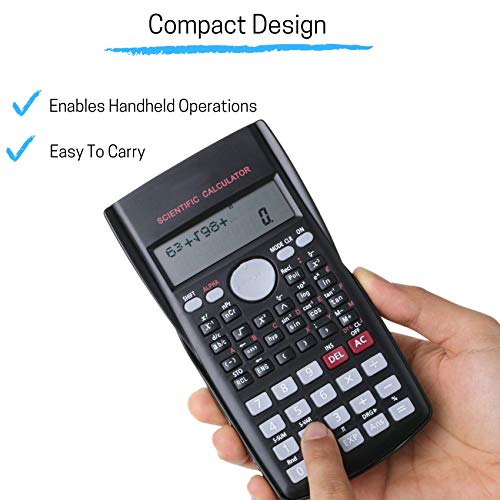 Mr. Pen 6" x 3.3" FD01 Engineering/Scientific Calculator LED Display