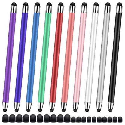 SLKIJDHFB 10 Pack Stylus Pen GOOD1 Universal Compatibility Touch Screen Pens 2-in-1 with Dual Rubber Tips