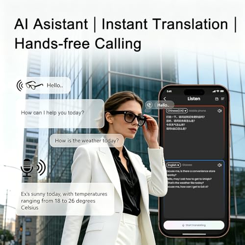 massway 5cm W AI 4 All Wearable Tech Glasses
