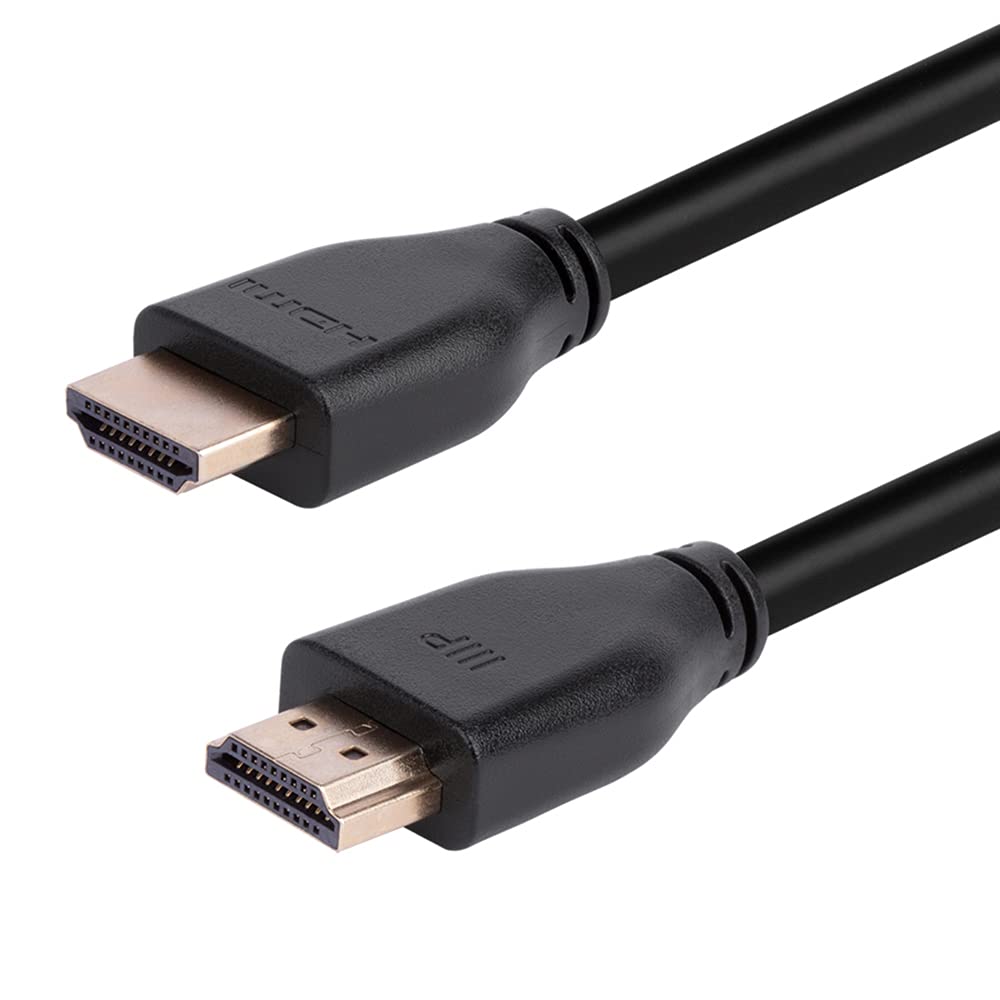 Monoprice 6 Feet HDMI Cable - HDMI 2.1, Male-to-Male, 48Gbps, CL2 Rated