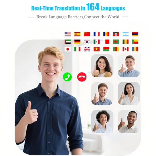Lingobloom AI Translation Earbuds Black One Size