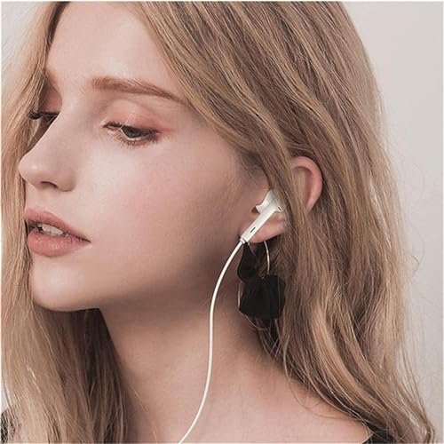 GAXIWILO 2PCS 2PC-USB-C Wired Earbuds Noise Cancellation Earphones for USB-C Devices