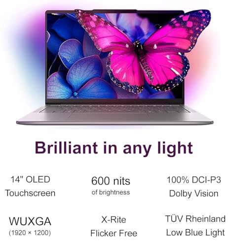 Lenovo Slim 7i 14" FHD+ Touchscreen Laptop Intel Core Ultra 7 258V 32GB DDR5 1TB SSD Arc 140V