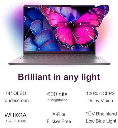 Lenovo Slim 7i 14" FHD+ Touchscreen Laptop Intel Core Ultra 7 258V 32GB DDR5 1TB SSD Arc 140V