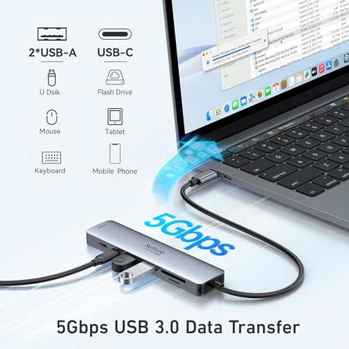 Selore&S-Global 6 Port USB Hub SEUC0116C 4K Ultra HD 60Hz