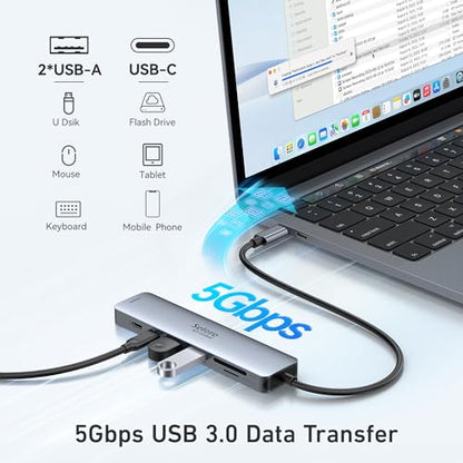 Selore&S-Global 6 Port USB Hub SEUC0116C 4K Ultra HD 60Hz