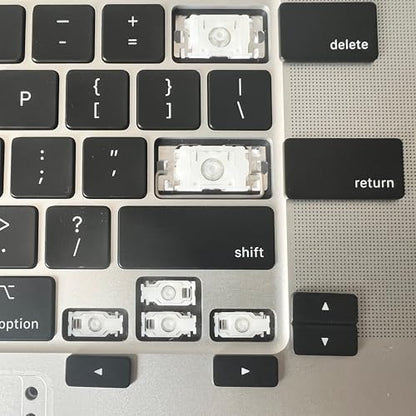 Bfenown 1.0 Count KCAPS-A2681-USBK Matte Black Silicone Keycap for MacBook Devices