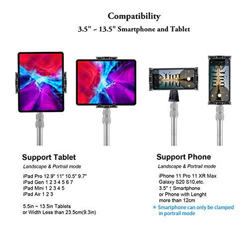 Peastrex Universal Tablet Mount Adapter for Tripod 778809226852