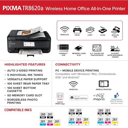 Canon 4451C032 Inkjet Printer 4800 x 1200 dpi Wireless Color All-in-One