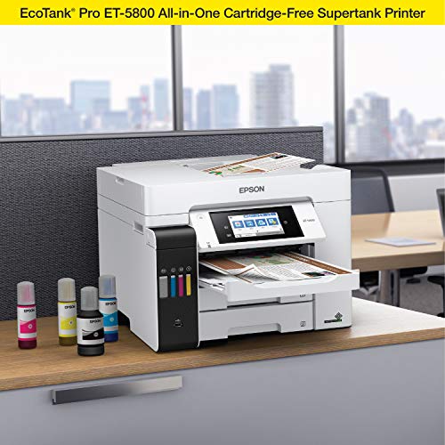 Epson 39.2 lbs EcoTank ET-5800 Color Inkjet Printer 4800 x 2400 dpi