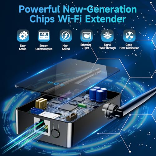 AERVY 7.13x3.7x2.05in 5.9oz Signal Booster B0GYTW3NKP