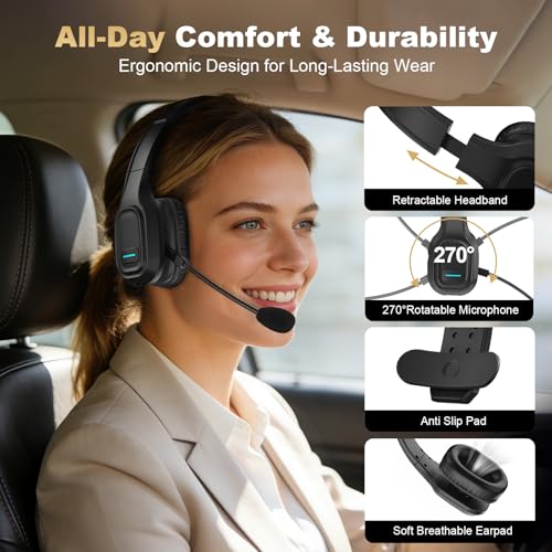 BlueFire Bluetooth Headset M100 Wireless Earphone Active Noise Cancellation In Ear