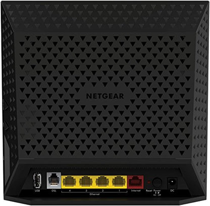 Netgear AC1600 VDSL/ADSL Modem Router D6400-100NAS 802.11ac Dual Band Gigabit
