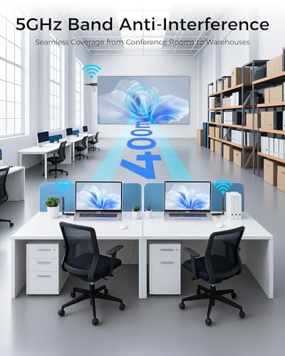 Tongtion 5.8"L x 3.7"W x 1" TGN-W3103-YK-US-001 1080P HDMI Wireless Transmitter/Receiver