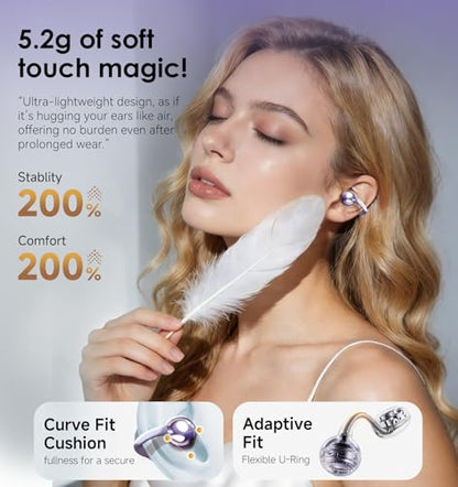 King Lucky i121 Open-Ear Wireless Bluetooth 6.0 Earbuds