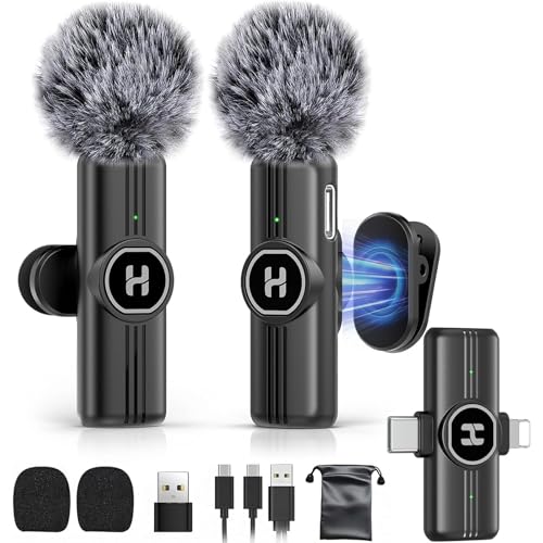 HEHOTTC Mini Lavalier Microphone M2 J25 USB Type-C Omnidirectional Compact Microphone