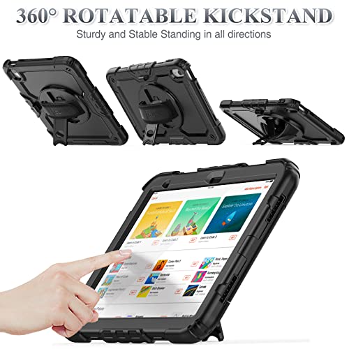 SEYMAC Stock iPad Case A16 A3354/A3355/A3356/A2696/A2757/A2777 10.9 Inches Soft Silicone Case