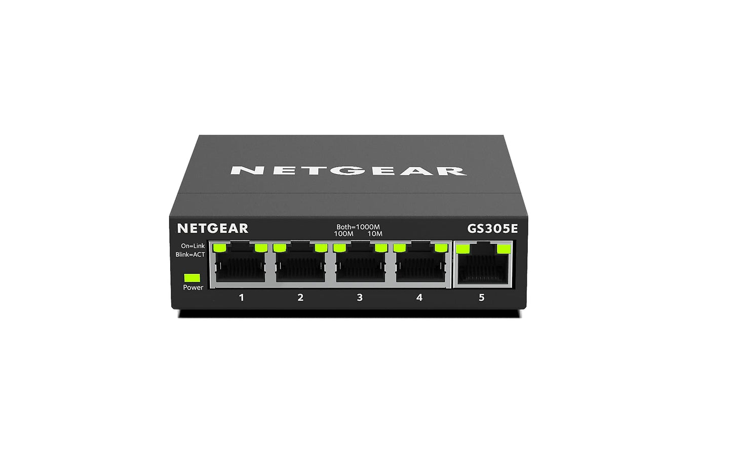 NETGEAR 5-Port GS305E Gigabit Ethernet Managed Switch