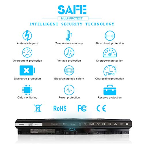 Emanjor 40Wh M5Y1K 14.8V Lithium Ion Laptop Battery Type M5Y1K