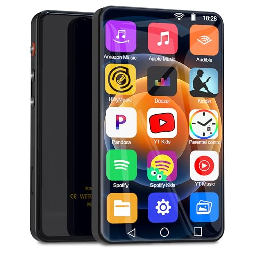 Ninsiden 4" 400-144-blck LCD MP3 Player with 144GB Storage and Touch Screen