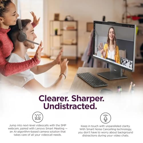 Lenovo 23.8" 12SC 1920x1080 FHD IPS All-in-One Computer
