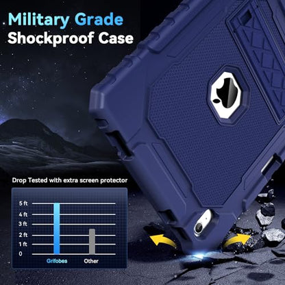 Grifobes 10.9 inch Case 2022 / 11 inch Case 2025 Heavy Duty Drop Resistant