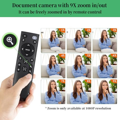 Kitchbai 12MP KB1200 Document Camera 3840p USB