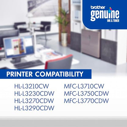 Brother Genuine TN-227BK High Yield Black Toner Cartridge 3000 Pages Laser Printer Toner