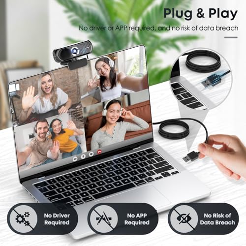 Shcngqio Compact TWC29 1080p Webcam USB CMOS